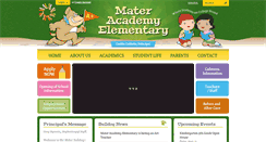 Desktop Screenshot of materelementary.com